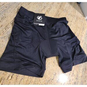 New! Dare 2B Women's L 10 Sports II Padded Cycling Habit Shorts Black DWJ432